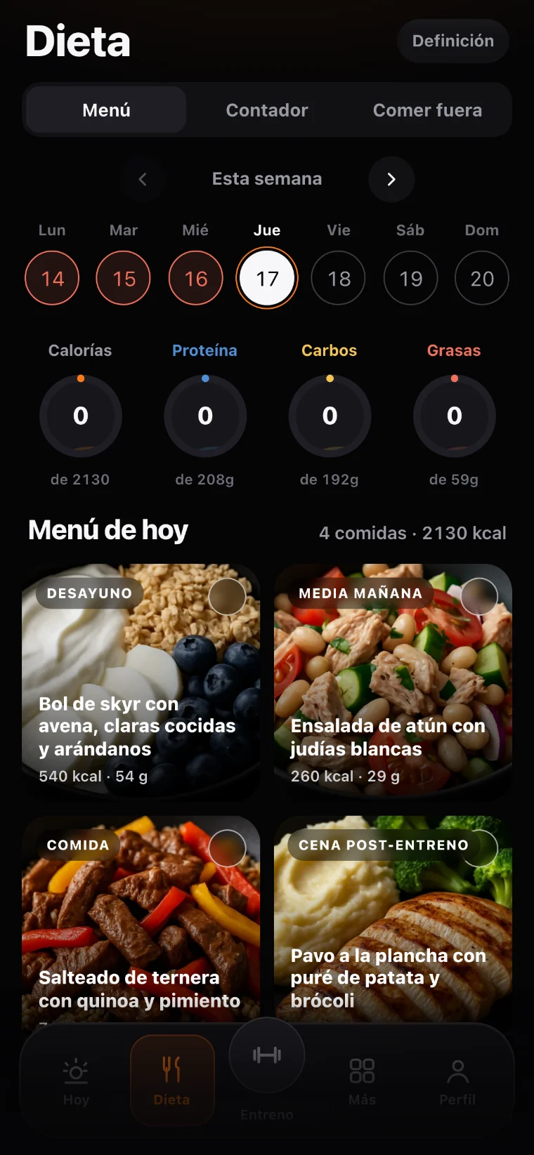 Recetas paso a paso